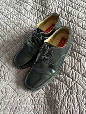 Herrenschuhe schwarz Lack Gr