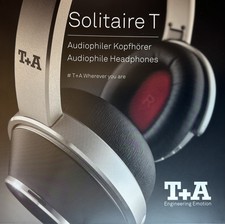 T+A Solitaire T High-End Kopfhörer - schwarz - komplett Zubehör - Neu:wertig!