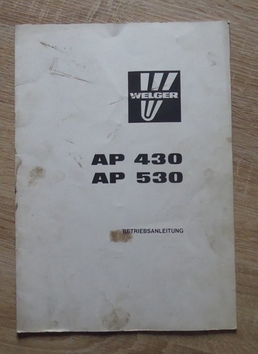 Welger hochdruckpresse ap430 - hochdruckpresse, +