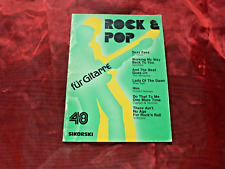 ROCK & POP für Gitarre 48 Solo-, Rhythmus und Baßgitarre  Noten
