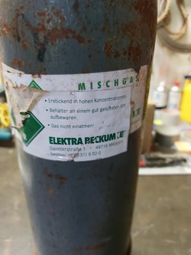 Gebrauchte 5liter gasflasche - 5liter,