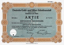Degussa German Gold and Silver