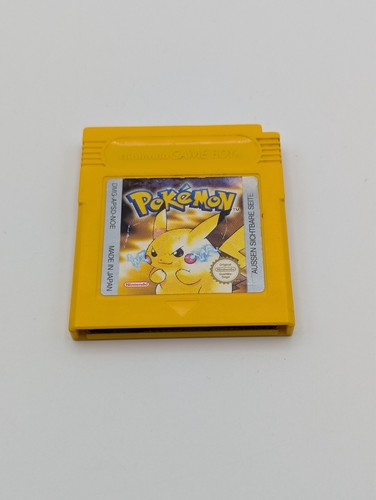 Pokemon gelb gelbe edition - pokemon,