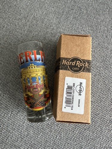 Hard rock cafe shot glass - rock,