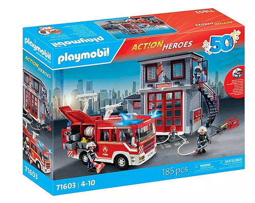 Playmobil feuerwehr megaset - playmobil, feuerwehr-megaset