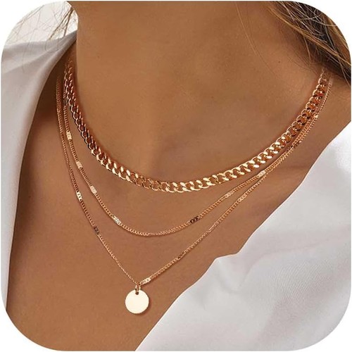 Halskette gold damen stück - halskette, 3