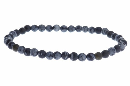 Schneeflocken obsidian kugel - ,