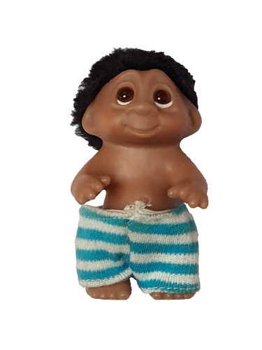 Dam troll baby stehend - dam,