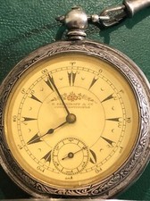 Pocket Watch Silver Serkisoff