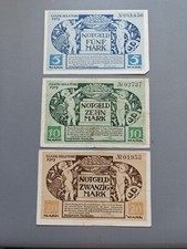3 Notgeldscheine Pfarrkirchen