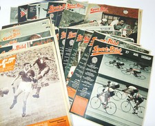 Sport im Bild DDR Zeitung Turner Olympia Friedensfahrt Ausgaben Auswahl 