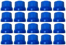 20x Blau Radmutterkappen Schutz Abdeckung Ø32 mm für niedrige Schrauben für LKW