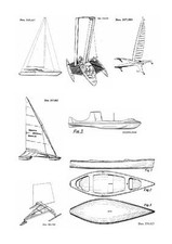Trimaran Sailboat, 220