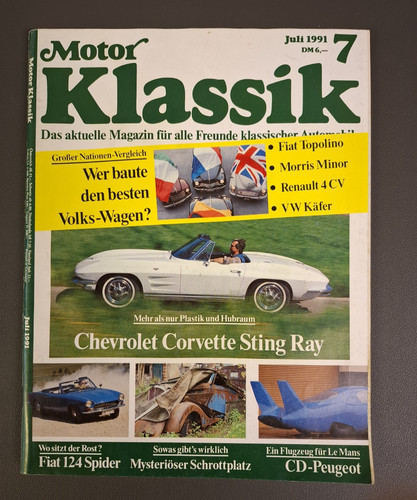 Motor klassik 1991 fiat - 7/1991,,