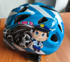 Cooler Kinderfahrradhelm Größe 48-52 Police
