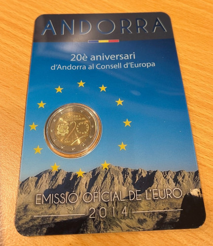 Euro sondermünzen andorra - 2,