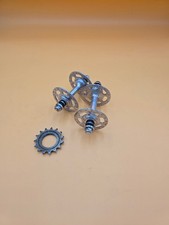 Naben Set Campagnolo Record Track Pista Bahnrad 36 Loch hub high flange  + Ritz