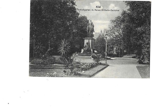 Kiel palace garden - palace, kaiser
