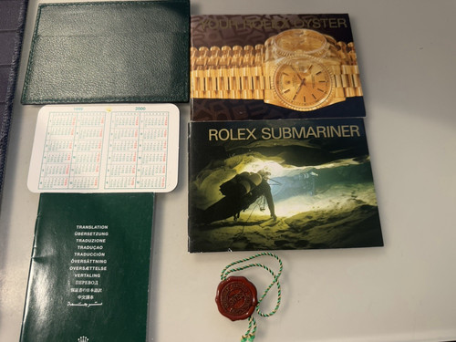 Rolex submariner booklet set - submariner,