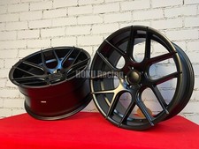 4X 20 Zoll HAXER HX022 5X120 Concave CSL Schwarz Felgen für BMW E38 E39 E60 E...