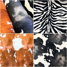 Polyester MicroVelour Bedruckt Digital Print Tiere Muster Weich Deko Bekleidung