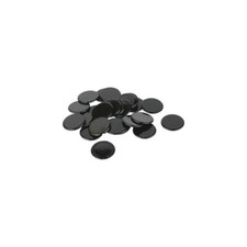 Spielchips - 15 mm - schwarz