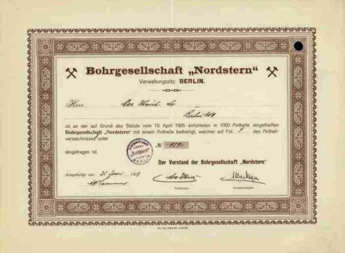 Bohrgesellschaft nordstern - bohrgesellschaft,