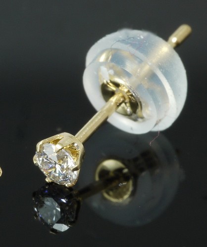 750 gold brillant ohrstecker - 750,
