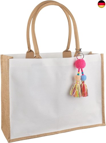 Jute tasche shopper damen - jute,
