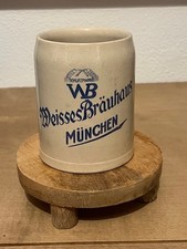 0,5 l Bierkrug Krug Bier Brauerei WB Weisses Bräuhaus München