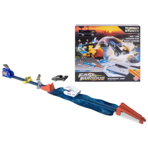 Fast furious speedboat - fast, jump