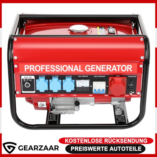 6500w benzin notstromaggregat - benzin,