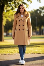 RVHSWDS DAMEN MANTEL LUXUS