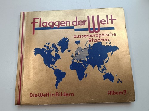 Zigaretten album flaggen der - zigaretten,
