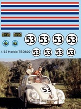 Decals für herbie vw - 1/32,