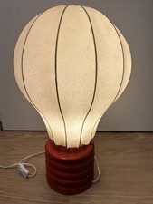 Vintage Cocoon Tischlampe Achille & Pier Castiglioni für Flos 1970 er Italy