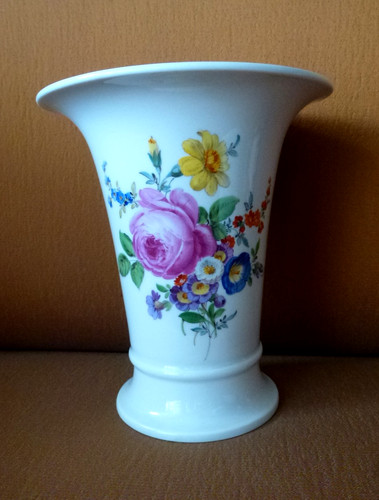 Große meissen vase - meissen,