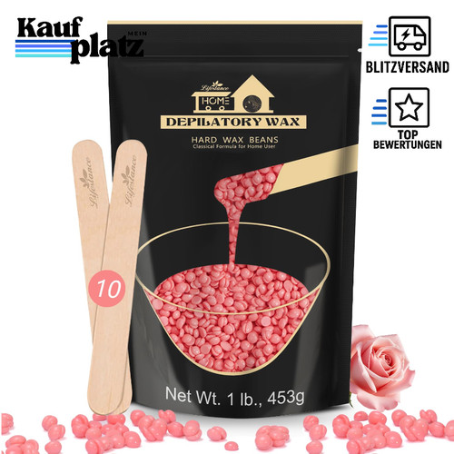 Wachsperlen 450g rose - wachsperlen,
