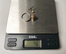 Zahngold Altgold Dentalschrott 4,6g 333er 600er 750er usw. Bruchgold  Goldring 