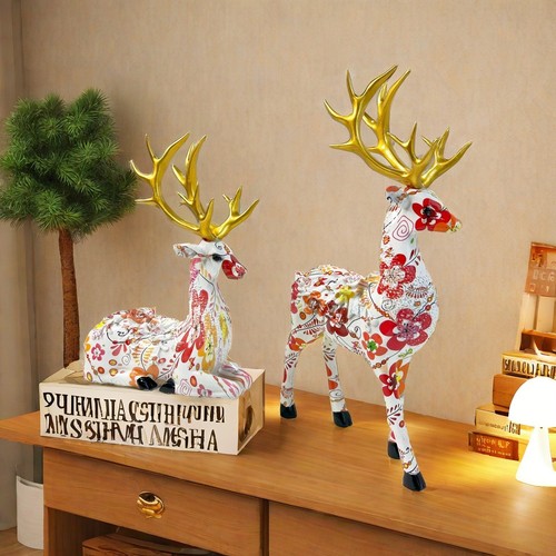 Hirschfigur 2er set - hirschfigur,