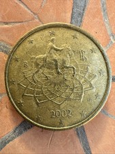 Italia 4 X 50 Eurocent Münze 2002 Umlaufmünze Sammelmünze  Gedenkmünze