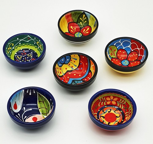 6er set mediterrane - mediterrane, keramik