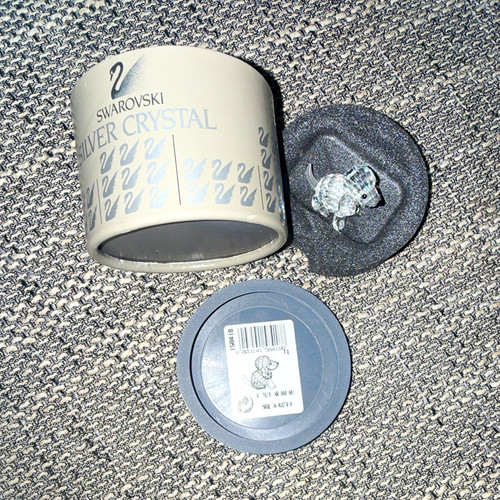 Swarovski silver crystal maus - swarovski,