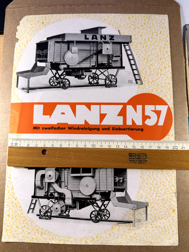 Lanz n57 dreschmaschine - n57, aus