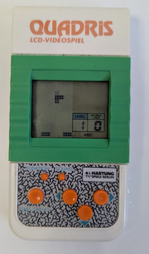 Quadris lcd videospiel - quadris, |