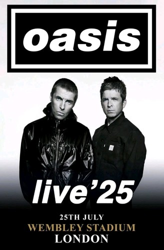 Oasis band live 2025 wembley - band,