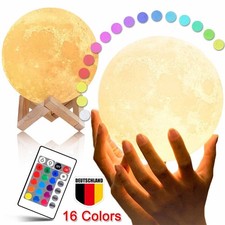 3D LED Mond Lampe Moon Light