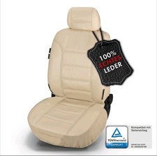Autositzbezug Billy aus echtem Leder beige ZIPP-IT
