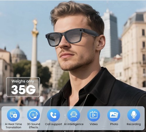 Smart glasses sonnenbrille - smart, mit