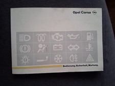 OPEL CORSA B Betriebsanleitung 1995 Bedienungsanleitung Handbuch BA